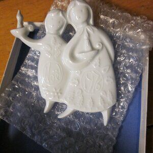 Vtg Haviland Porcelain Limoges 1976 The sleepy angels 1976